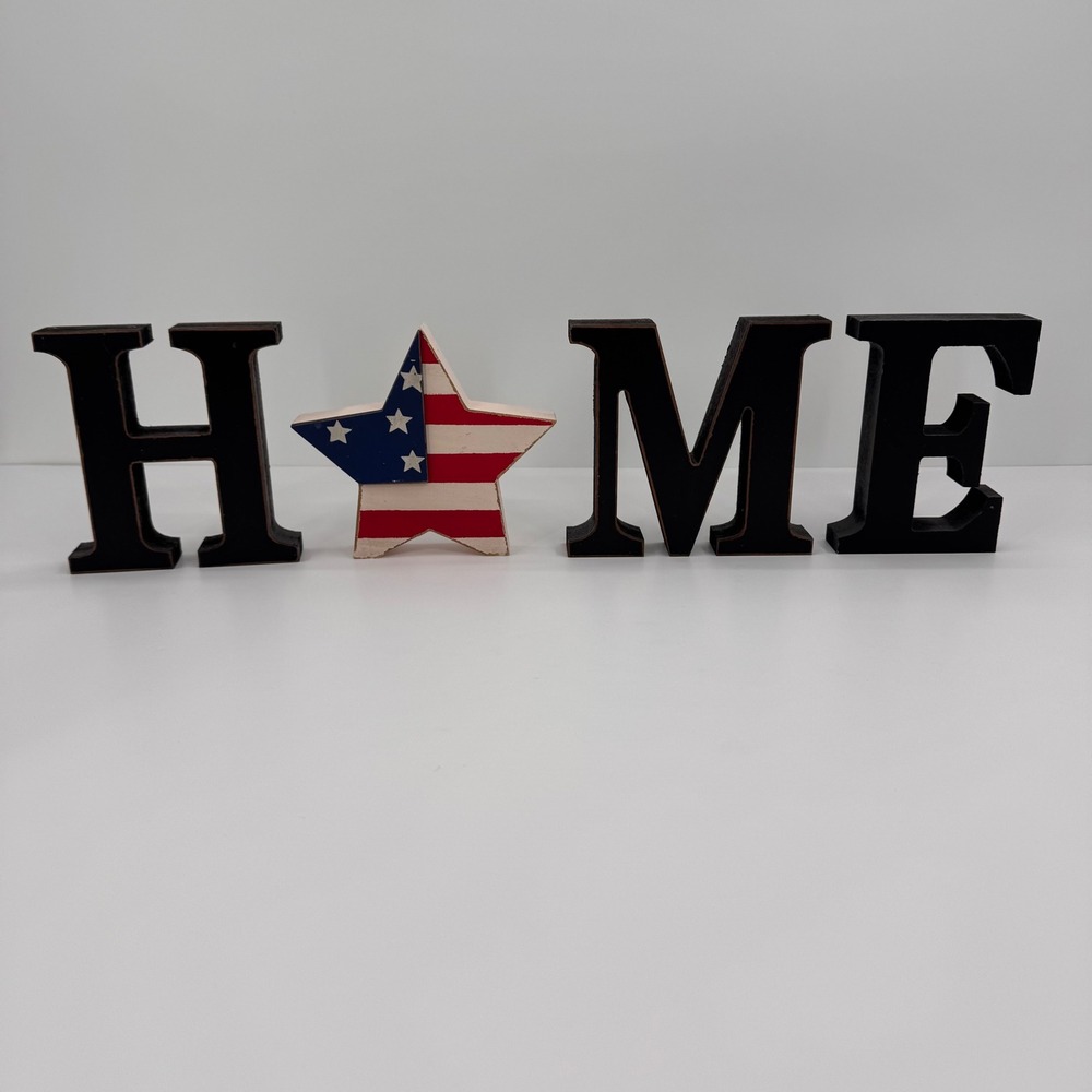 HOME Glitzhome‎ Shelf Sitter Seasonal Holiday 13-Piece Wooden Interchangeable - Picture 16 of 16